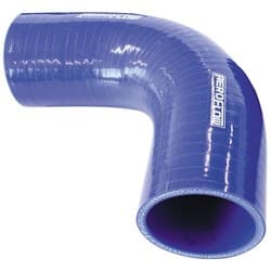Silicone Hose 90 Deg; Blue I.D.75" 19mm, Wall 4.5mm, 150mm Leg AF 9003-075
