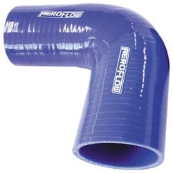 Silicone Hose Reducer 90 Deg; Blue I.D 1.50-1.25" 38-32mm, wall 4.5 x 125mm 9003-150-125