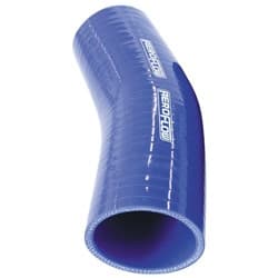 Silicone Hose 23 Deg; Blue I.D 2.75" 70mm, Wall 5.3mm, 125mm Leg AF 9007-275