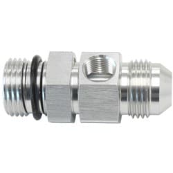 -10ORB To -10AN with 1/8" portSilver