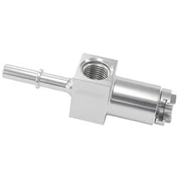 5/16" FEMALE TO MALE WITH 1/8"PORT BLUE QUICK CONNECT EFI