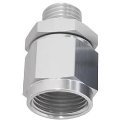 M14 X 1.5 TO -8 FEMALE SWIVEL SILVER WASHER SEAL