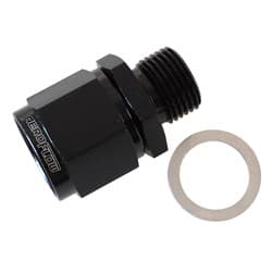 M18 X 1.5 TO -10 FEMALE SWIVELBLACK WASHER SEAL