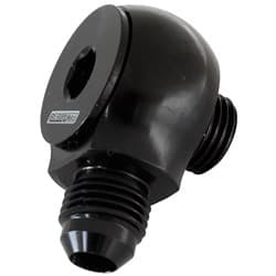 SLIMLINE -6ORB TO -6AN 90 DEG FOR USE IN TIGHT RADIUS AREA