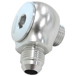 SLIMLINE -6ORB TO -6AN 90 DEG FOR USE IN TIGHT RADIUS AREA