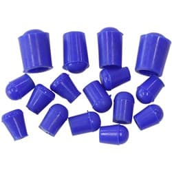 VACCUM BLANK OFF PLUG METRIC BLUE 16 SILICONE CAP BLOCK
