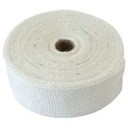 EXHAUST INSULATION WRAP2"X50FT50 FOOT WHITE ROLL