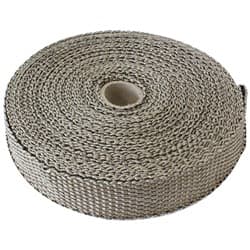 EXHAUST INSULATION WRAP1"X50FT50 FOOT TITANIUM ROLL