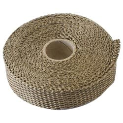 EXHAUST INSULATION WRAP1"X15FT15 FOOT TITANIUM ROLL