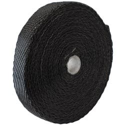 EXHAUST INSULATION WRAP1"X50FT50 FOOT BLACK TITANIUM ROLL