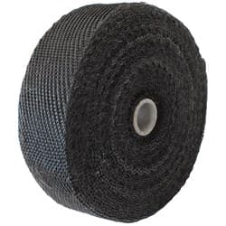 EXHAUST INSULATION WRAP2"X50FT50 FOOT BLACK TITANIUM ROLL