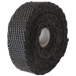 EXHAUST INSULATION WRAP1"X15FT15 FOOT BLACK TITANIUM ROLL