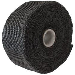 EXHAUST INSULATION WRAP2"X15FT15 FOOT BLACK TITANIUM ROLL
