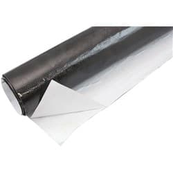 1.5"x15ft ROLL ALUMINISED HEATBARRIER ADHESIVE BACKED BLACK