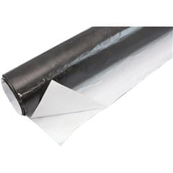 24"X36" SHEET ALUMINISED HEAT BARRIER ADHESIVE BACKED BLACK