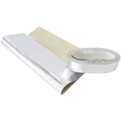 24"X48" SHEET ALUMINISED HEAT BARRIER ADHESIVE BACKED SILVER