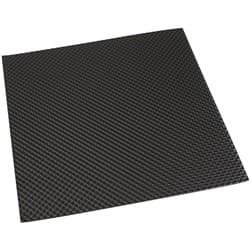 12" X 24" ALUMINIUM EMBOSSED HEAT SHIELD CUT OR FOLD BLACK