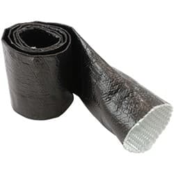 ALUMINISED SLEEVE 2-1/8-2-1/2"BLACK FINISH 1 meter / 3 ft