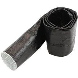 ALUMINISED SLEEVE 1-5/8-2" BLACK FINISH 3.7 meter / 12ft