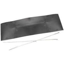 ALUMINISED STARTER HEAT SHIELDA MUST FOR CLOSE HEADERS BLACK
