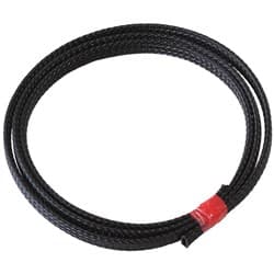 3/8" 7.6M HEAT FLEX BRAID BLACK TIGHT WEAVE HIGH COVERAG