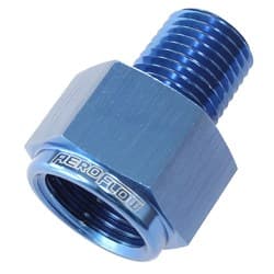 NPT PIPE EXPANDER, BLUE 1/8" NPT MALE, 1/4" NPT FEMALE