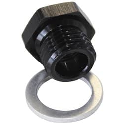 M18X1.5 PIPE REDUCER TO F/MALE1/8" NPT BLACK