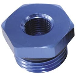 -6ORB PORT REDUCER TO 1/8" NPTBLUE MALE TO FEMALE