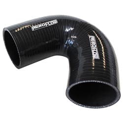 Silicone Hose 135 Deg; Black I.D 4.00" 102mm, Wall 5.3mm, 100mm Leg AF 9205-400