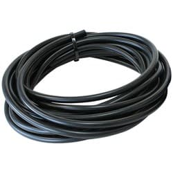Silicone Vacuum Hose Black I.D5/32" 4mm, Wall 2.5mm, 25 Foot7.6m Roll 9231-016-25