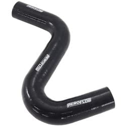 Z Silicone Heater Hose Black ID 1-1/2" 38mm Wall 5mm 135 / 90 deg AF 9240-150