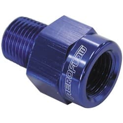 1/8" BSPT male to 1/8" NPT Female BLUE