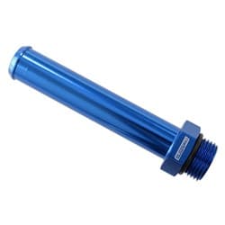 -10ORB TO 19MM BARB TURBO DRAIN EXTENSION BLUE 100MM OAL