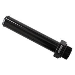 -8ORB TO 22MM BARB TURBO DRAINEXTENSION BLACK 100MM OAL