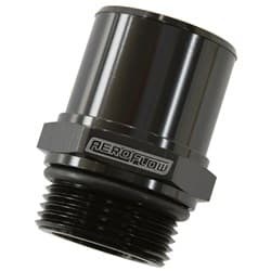 -16ORB TO 1-3/8" / 35mm BARB BLACK 55MM L BREATHER ADAPTER