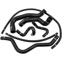 FORD FALCON V8 XR8 HEATER HOSE KIT BLACK BA BF RADIATOR SILCIONE Aeroflow AF 9270-0021