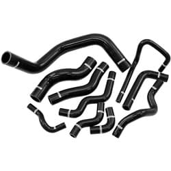 NISSAN SR20 HEATER HOSE KIT BLAC RADIATOR S13 S14 S15 180 SILCIONE Aeroflow AF 9270-0045