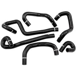 NISSAN RB25 HEATER HOSE KIT BLACK RADIATOR R33 R34 SKYLINESILCIONE Aeroflow AF 9270-0047