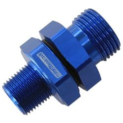 -10 ORB TO 3/8" NPT COUPLER BLUE -10 ORB TO 3/8"