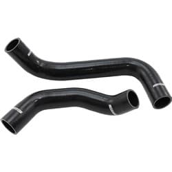FORD FALCON BA BF FG RADIATOR HOSE KIT BLACK BARRA SILICONE