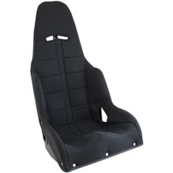 PRO STREET 17" RACE SEAT COVERBLACK TWEED