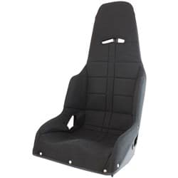 PRO STREET 18" RACE SEAT COVERBLACK TWEED