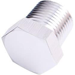 NPT HEX HEAD PLUG 1" NPT SILVER 1" NPT