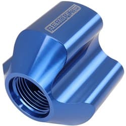 INLINE 4 PORT DISTRIBUTION BLOCK -10 ORB TO 3 x -8 BLUE
