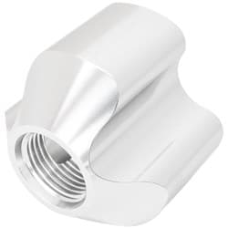 INLINE 4 PORT DISTRIBUTION BLOCK -10 ORB TO 3 x -8 SILVER