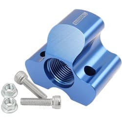 INLINE 4 PORT DISTRIBUTION BLOCK -12 ORB TO 3 x -10 BLUE