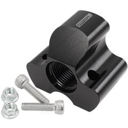 INLINE 4 PORT DISTRIBUTION BLOCK -12 ORB TO 3 x -10 BLACK