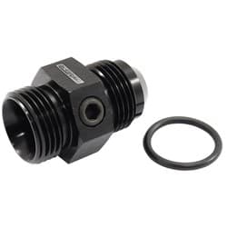 -12ORB TO -12AN WITH 3 X 1/8" NPT PORTS