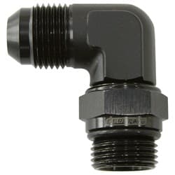 MALE -8 ORB 90 TO -8AN MALE BLACK FULL SWIVEL
