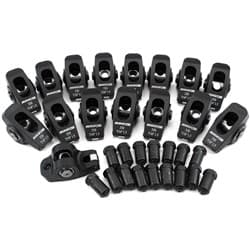 SBC ROCKER ARMS 7/16" STUD 1.5RATIO 350 ALLOY 2024 ROLLER 16